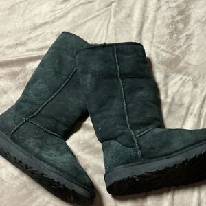 UGG Dark Suede Winter Boots